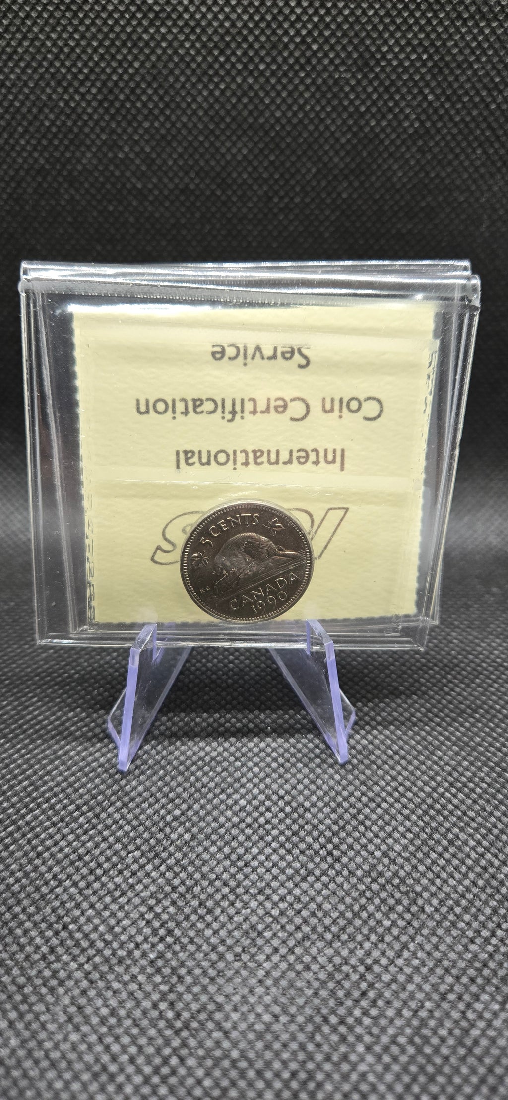 1990 Canada 5 Cent – MS-65