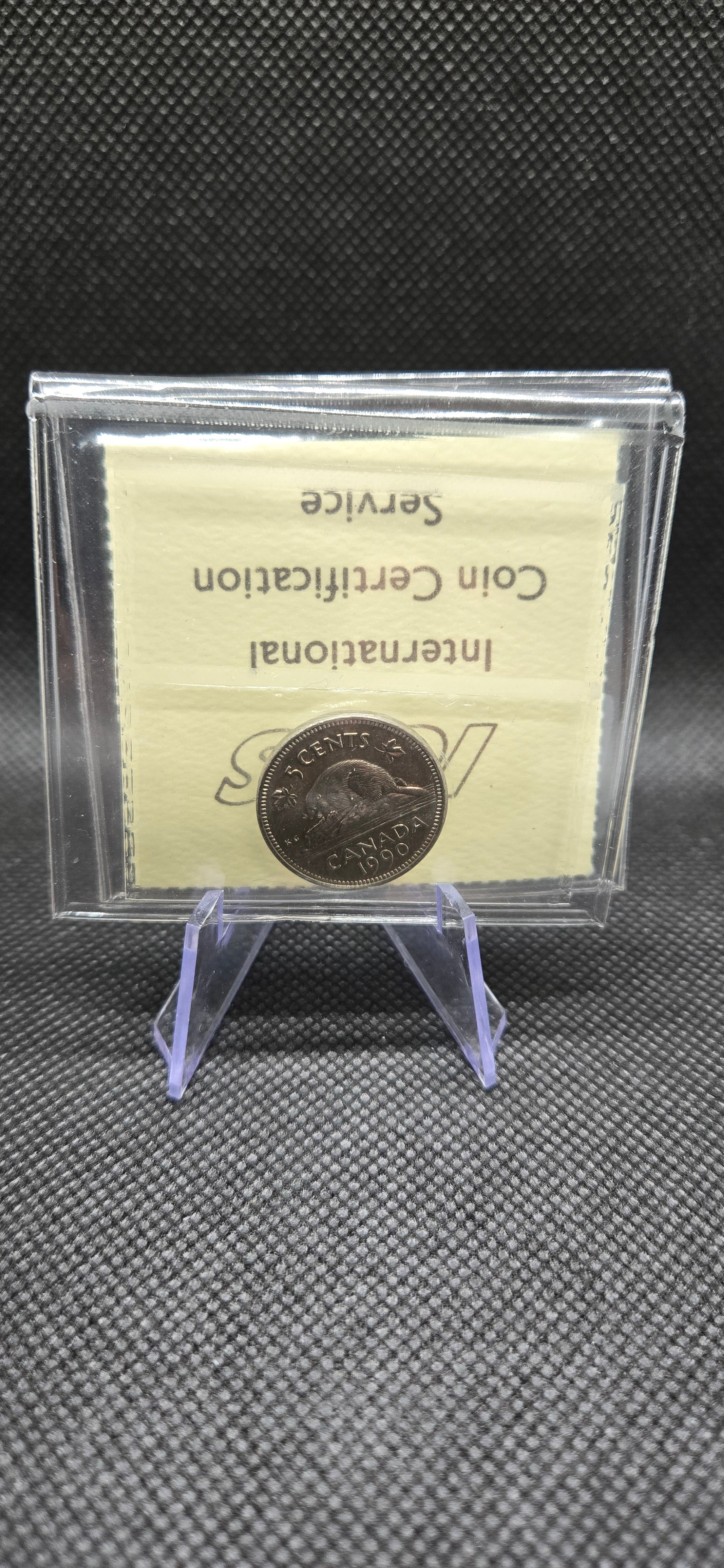 1990 Canada 5 Cent – MS-65