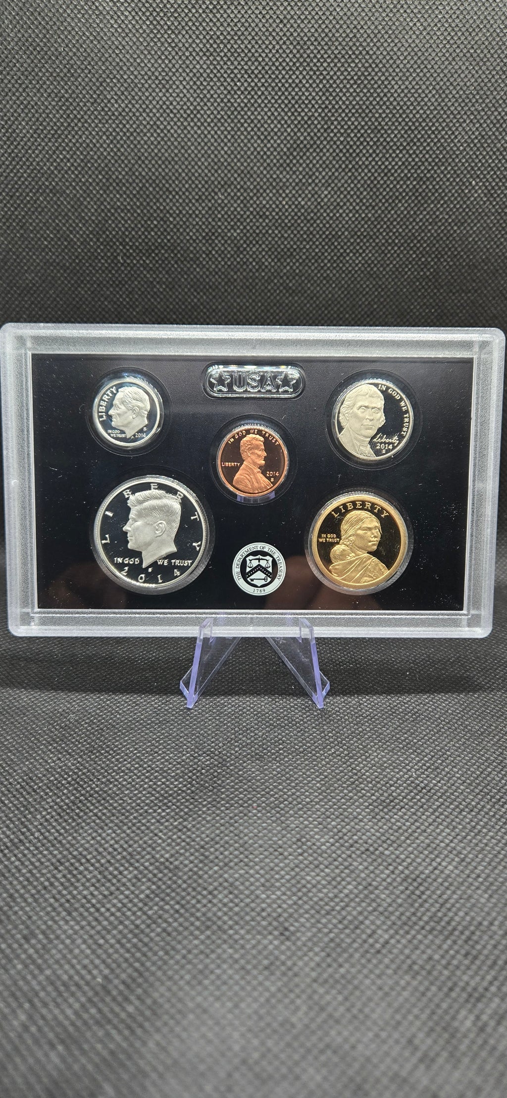 2014 United States Mint Silver Proof Set