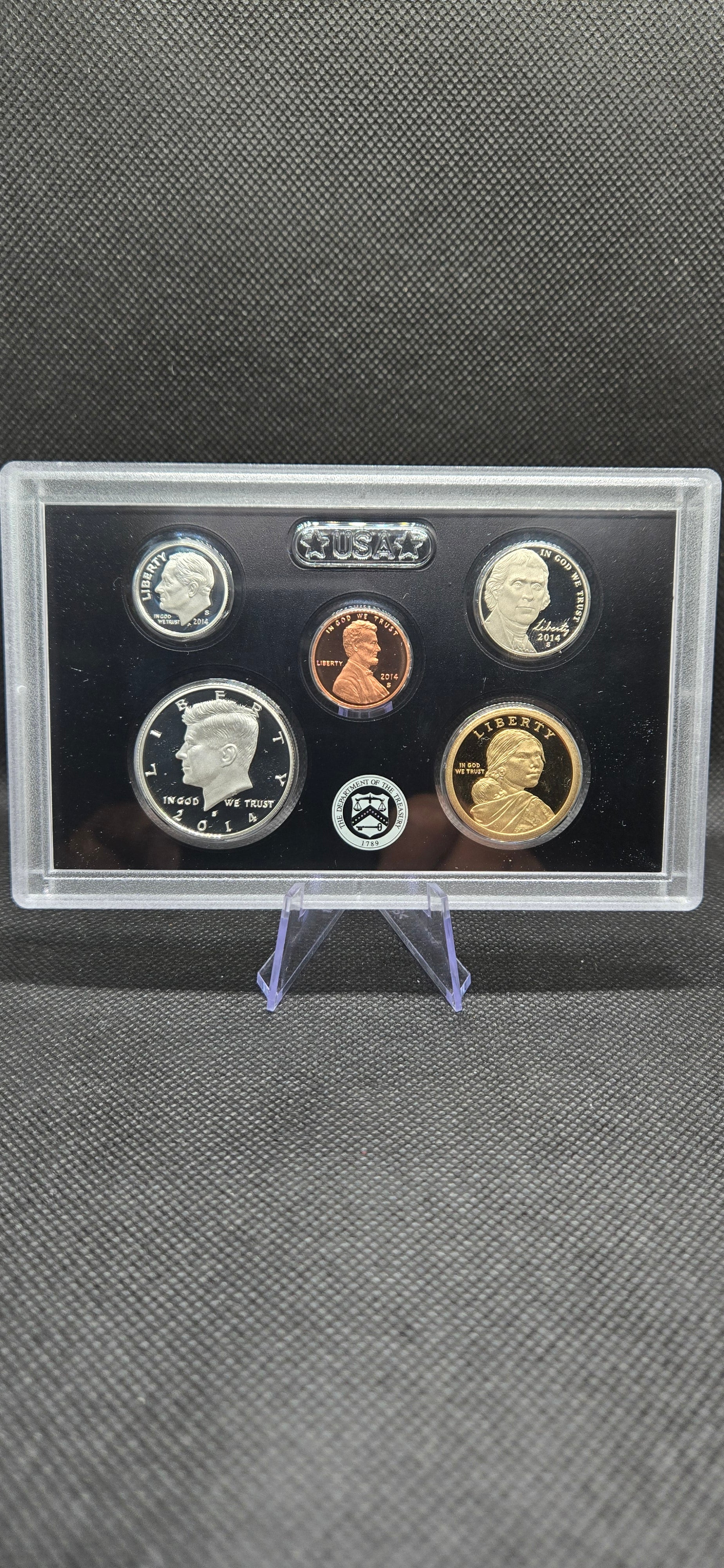 2014 United States Mint Silver Proof Set
