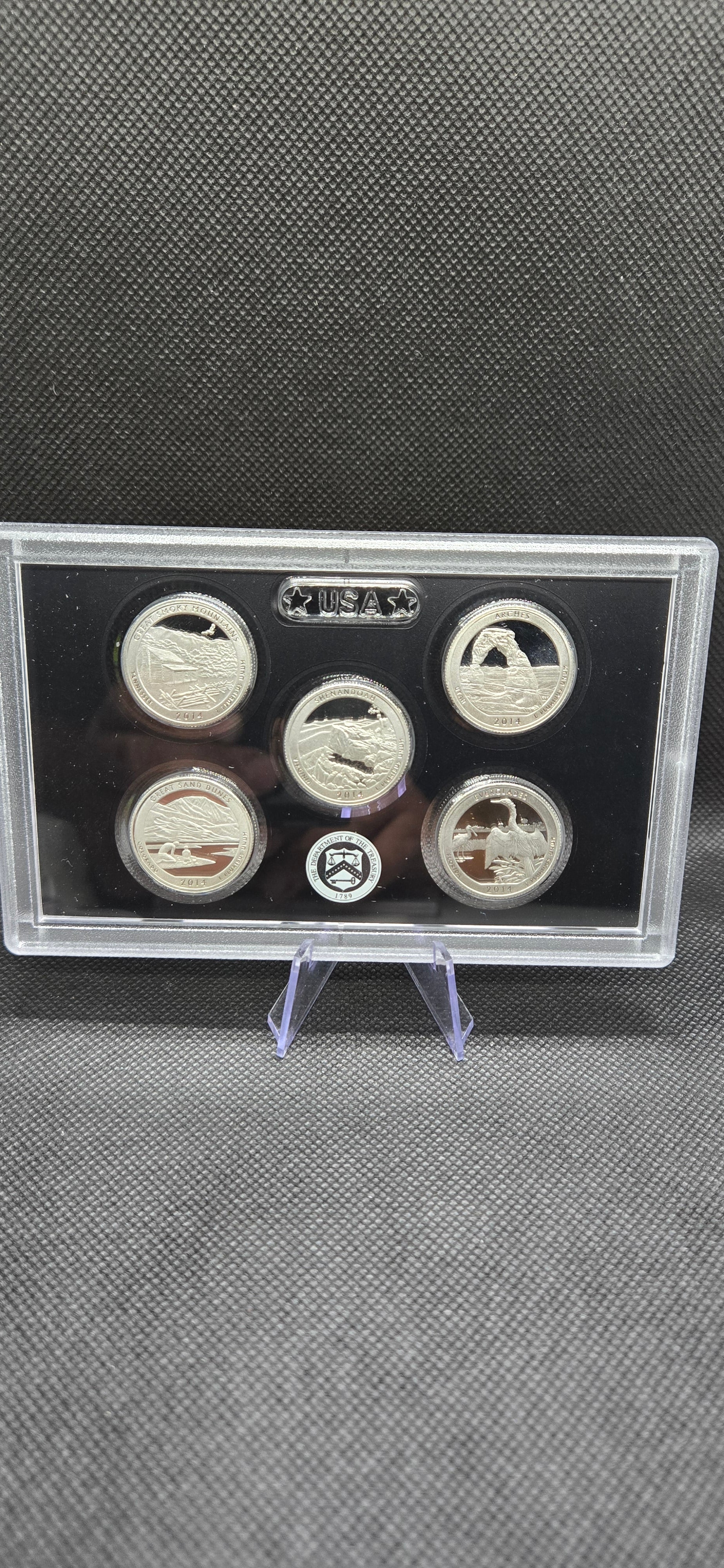 2014 United States Mint Silver Proof Set