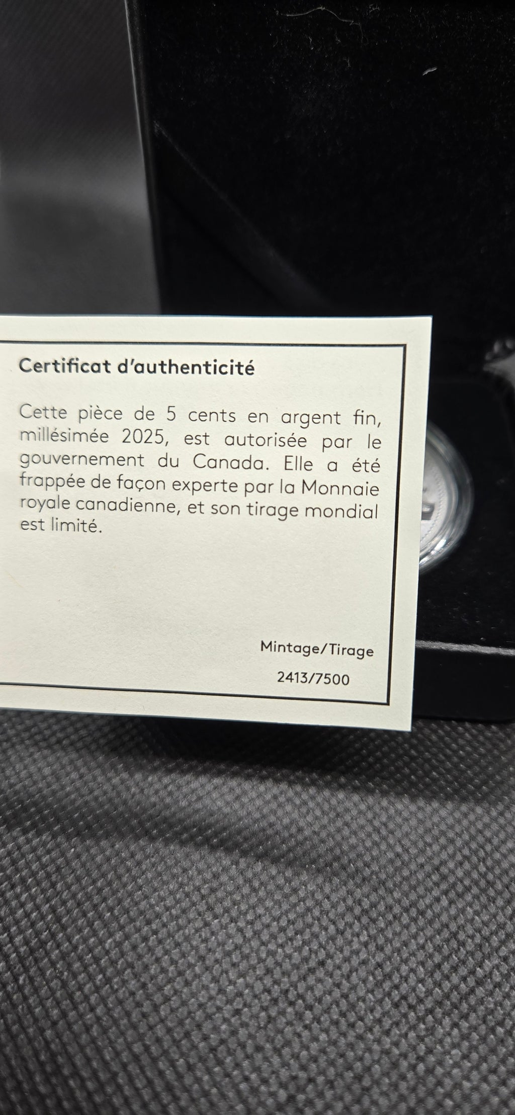 2025 Canada Tribute: W Mint Mark Beaver Fine Silver Coin