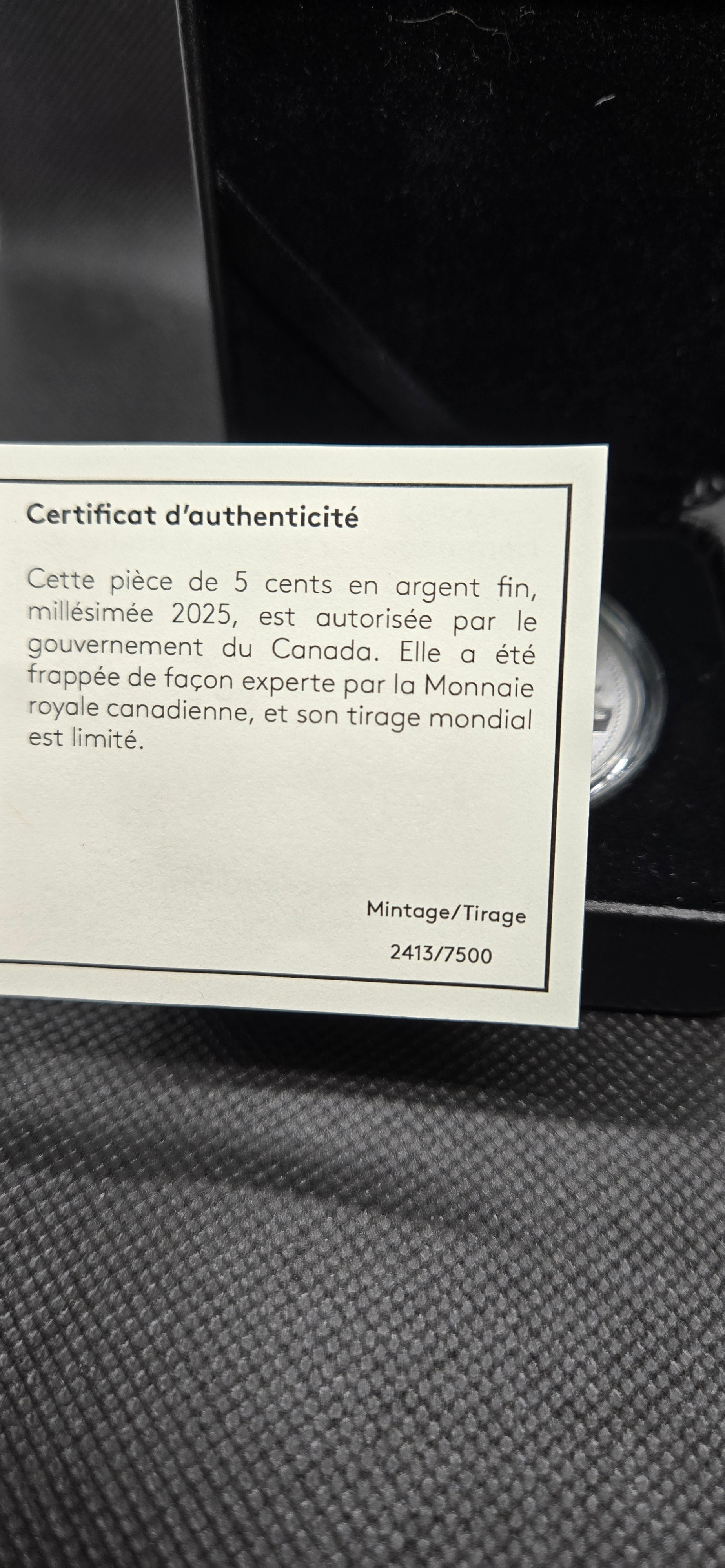 2025 Canada Tribute: W Mint Mark Beaver Fine Silver Coin