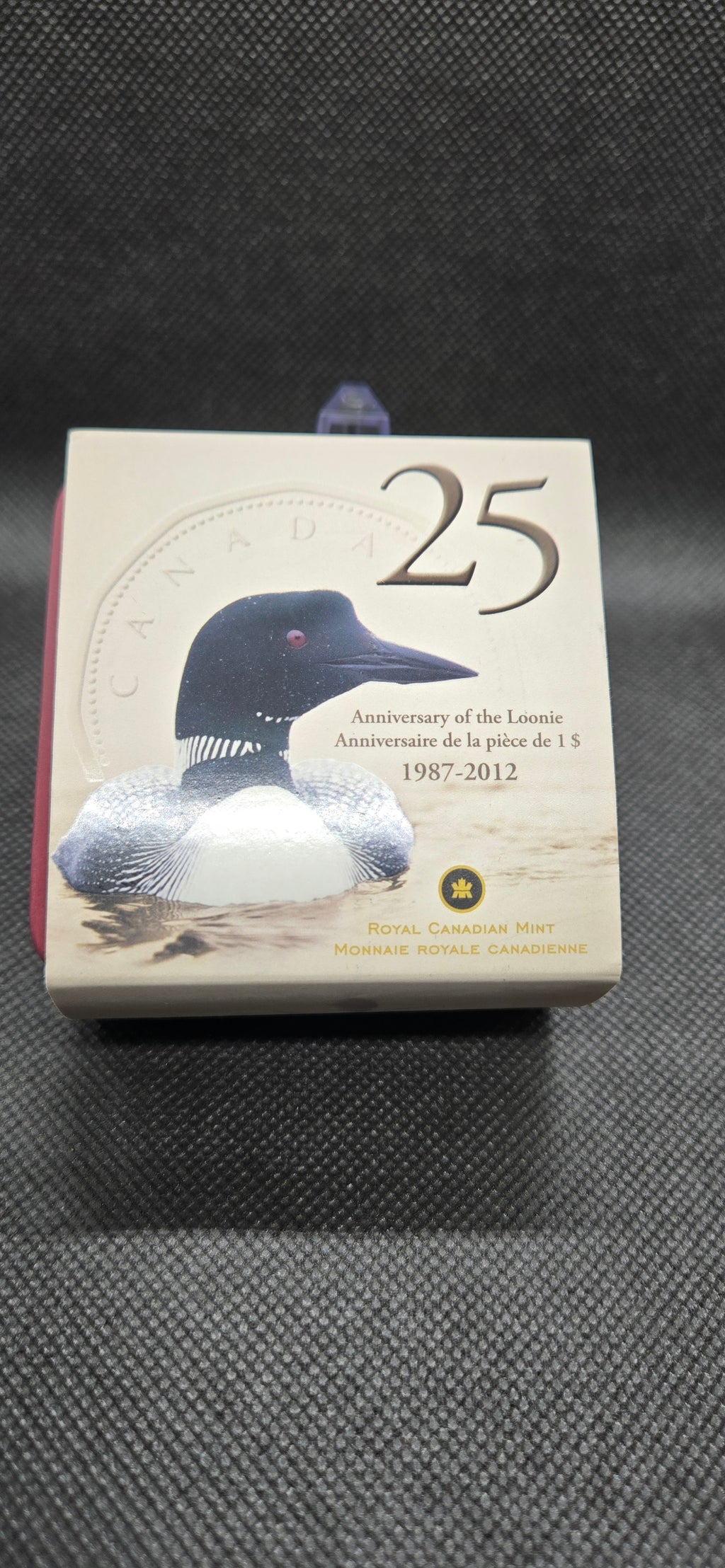 2012 Canada 25th Anniversary of the Loon Fine Silver Coin