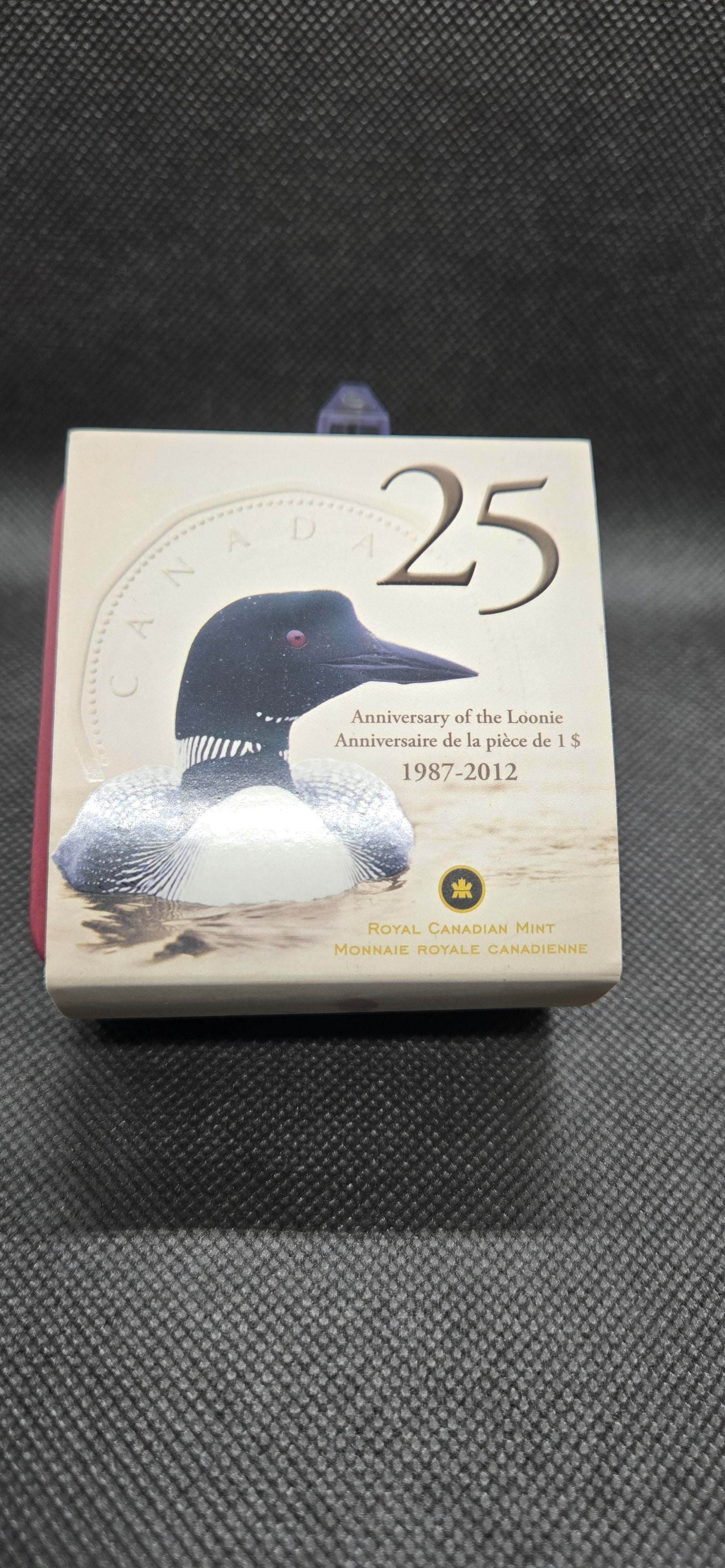 2012 Canada 25th Anniversary of the Loon Fine Silver Coin