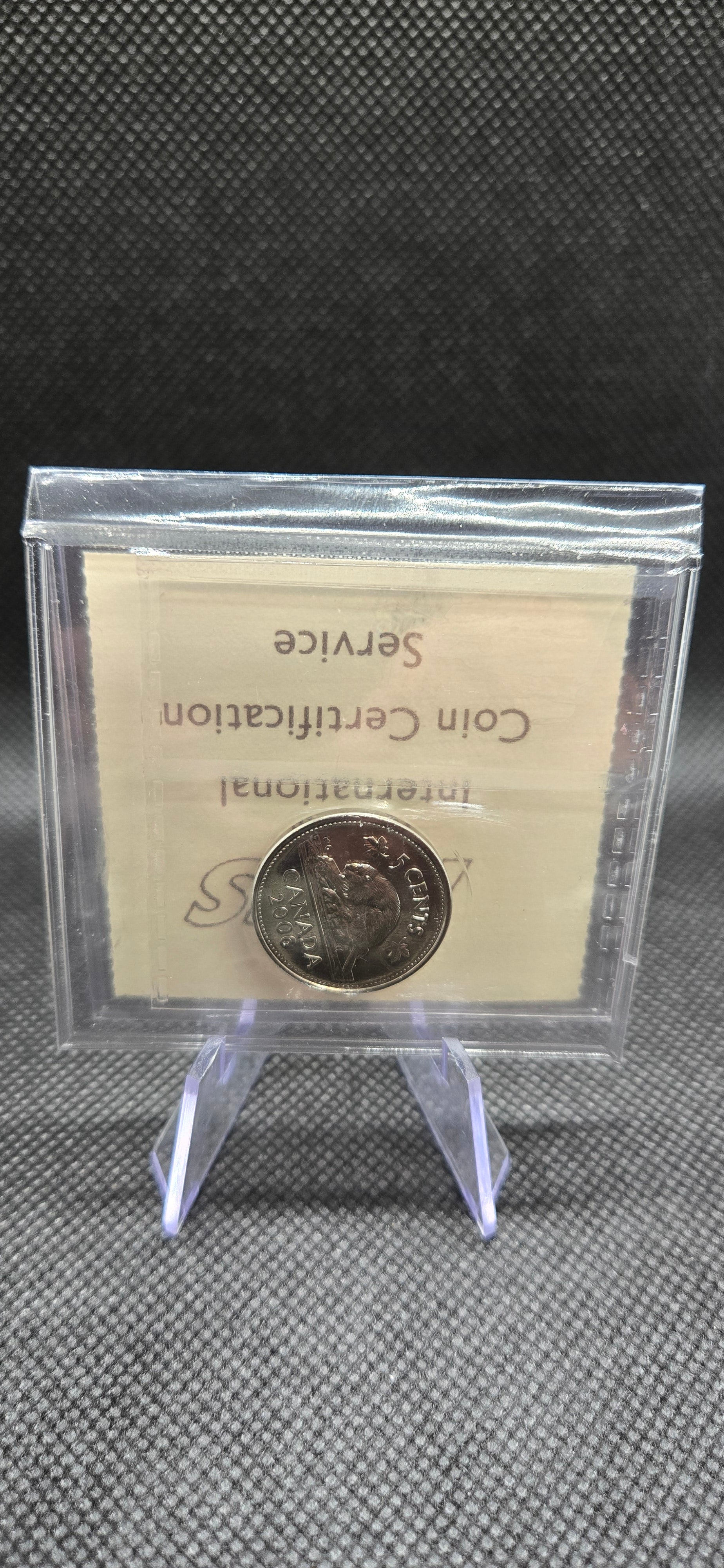 2006 Canada 5 Cent "P" – MS-65