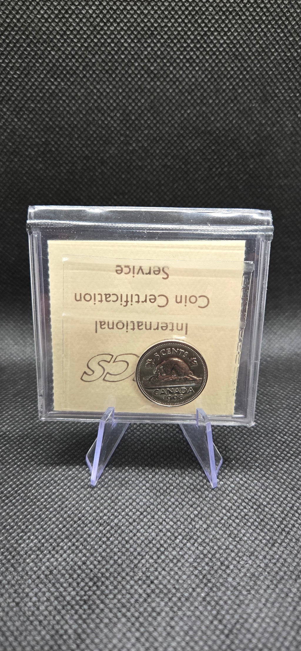 1998 Canada 5 Cent – MS-64