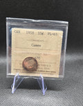 1958 Canada 10 Cent – ICCS PL-65 Cameo