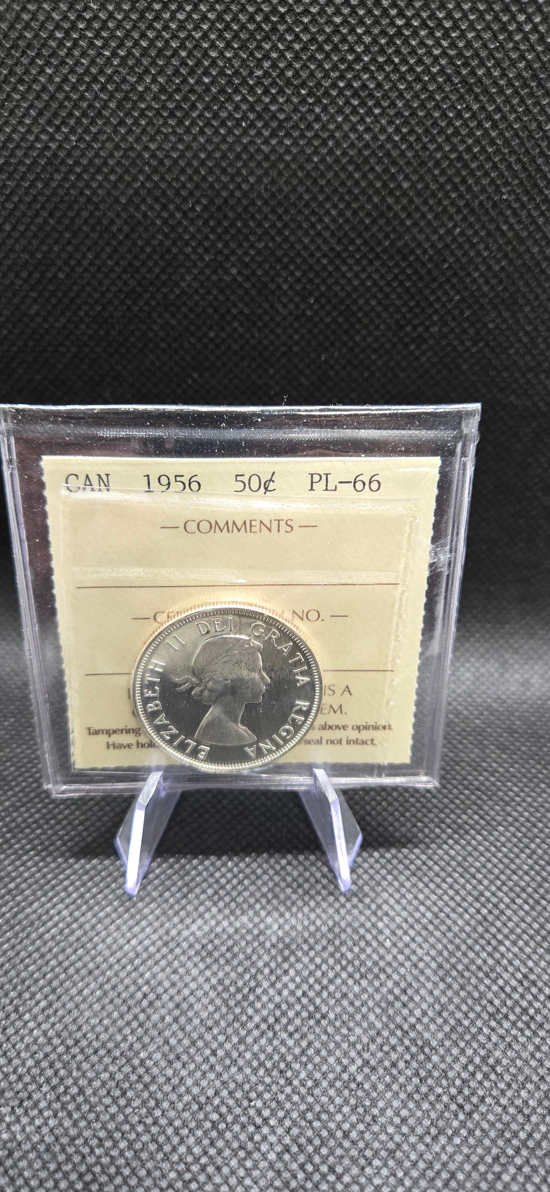 1956 Canada 50 Cent – ICCS PL-66