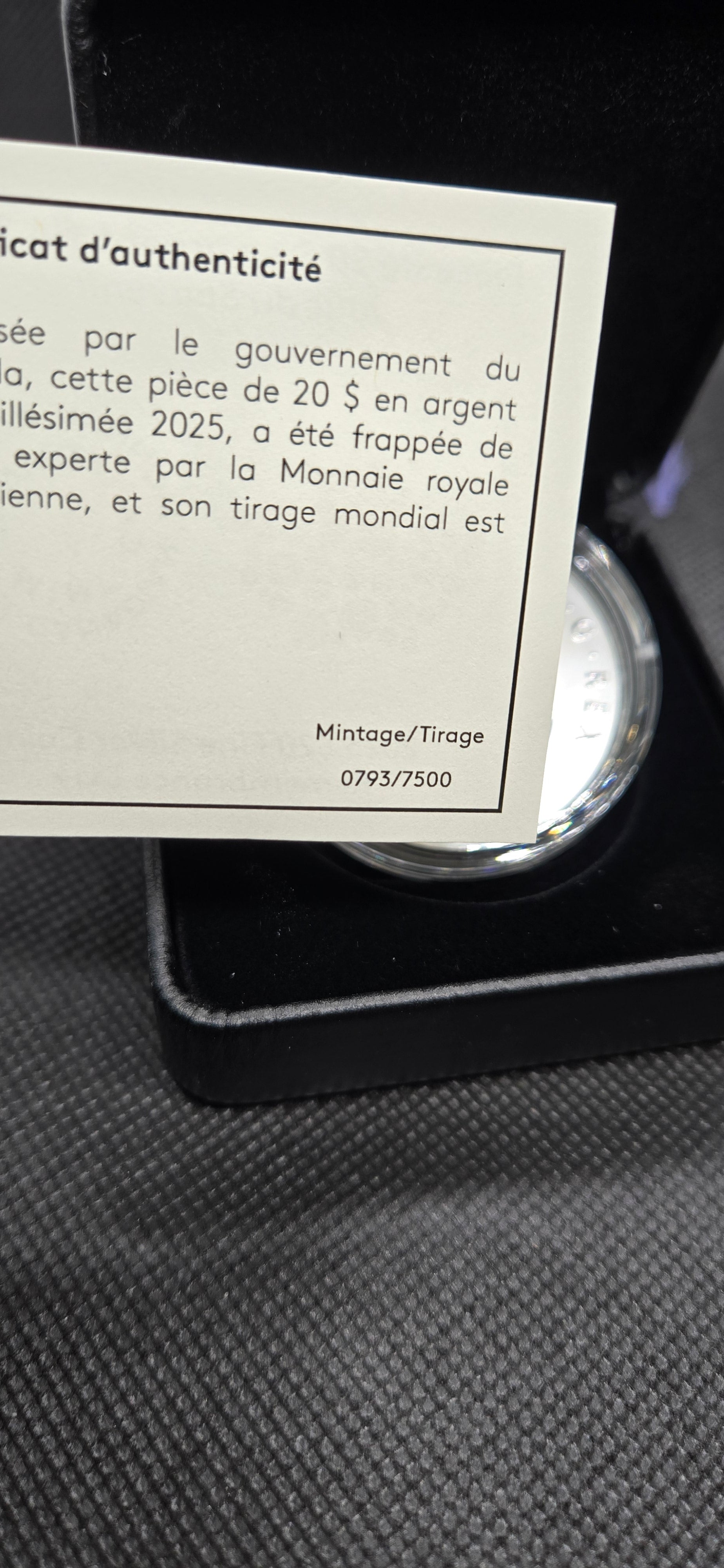 2025 Canada $20 Fine Silver Coin – Remembrance Day